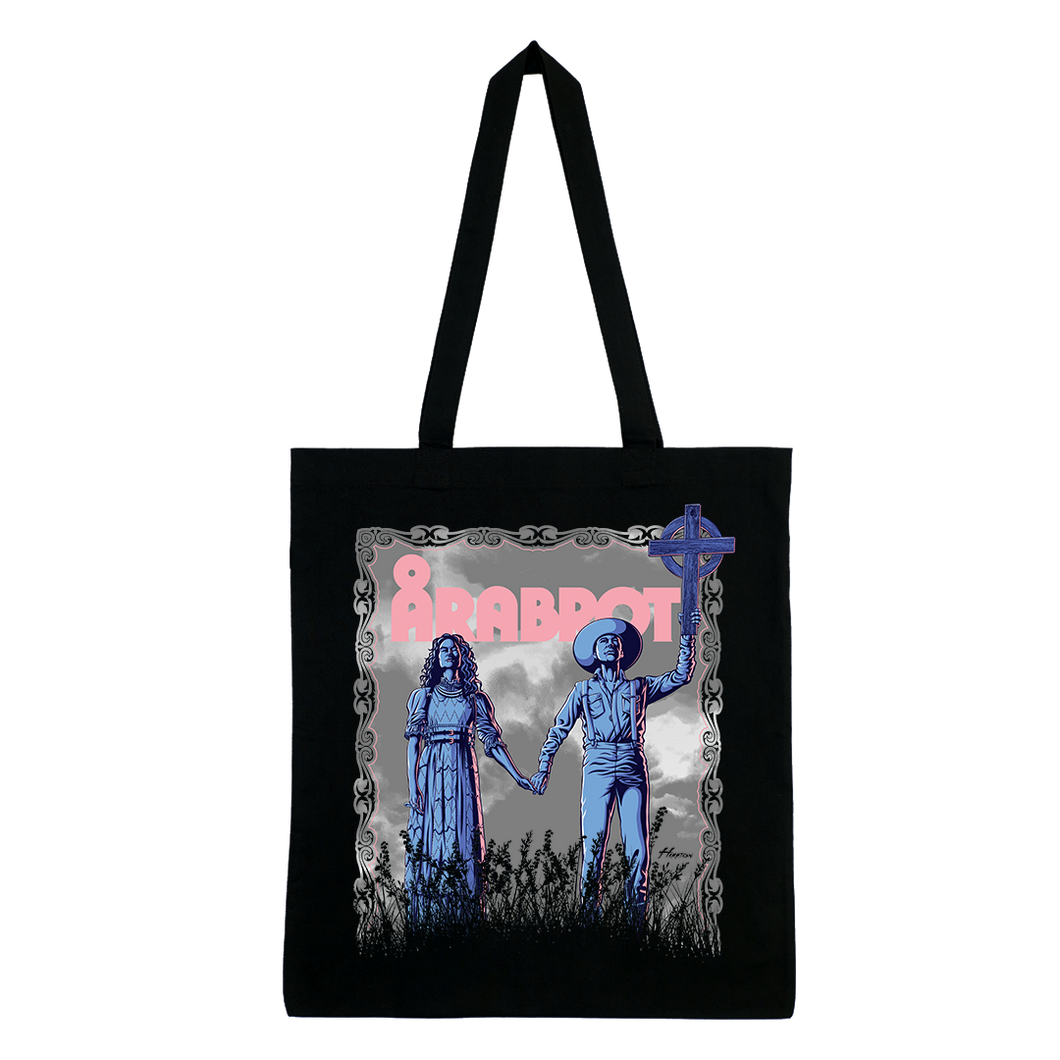 Of Darkness and Light Tote Bag - Black