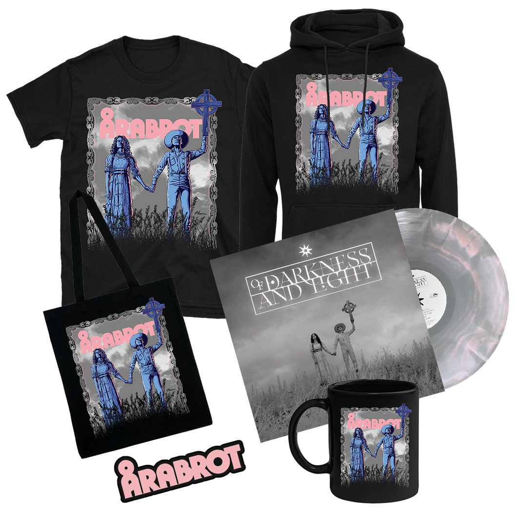 Of Darkness and Light Ultimate Bundle (Tee + Pullover Hooodie + Vinyl + Tote Bag + Mug + Patch)