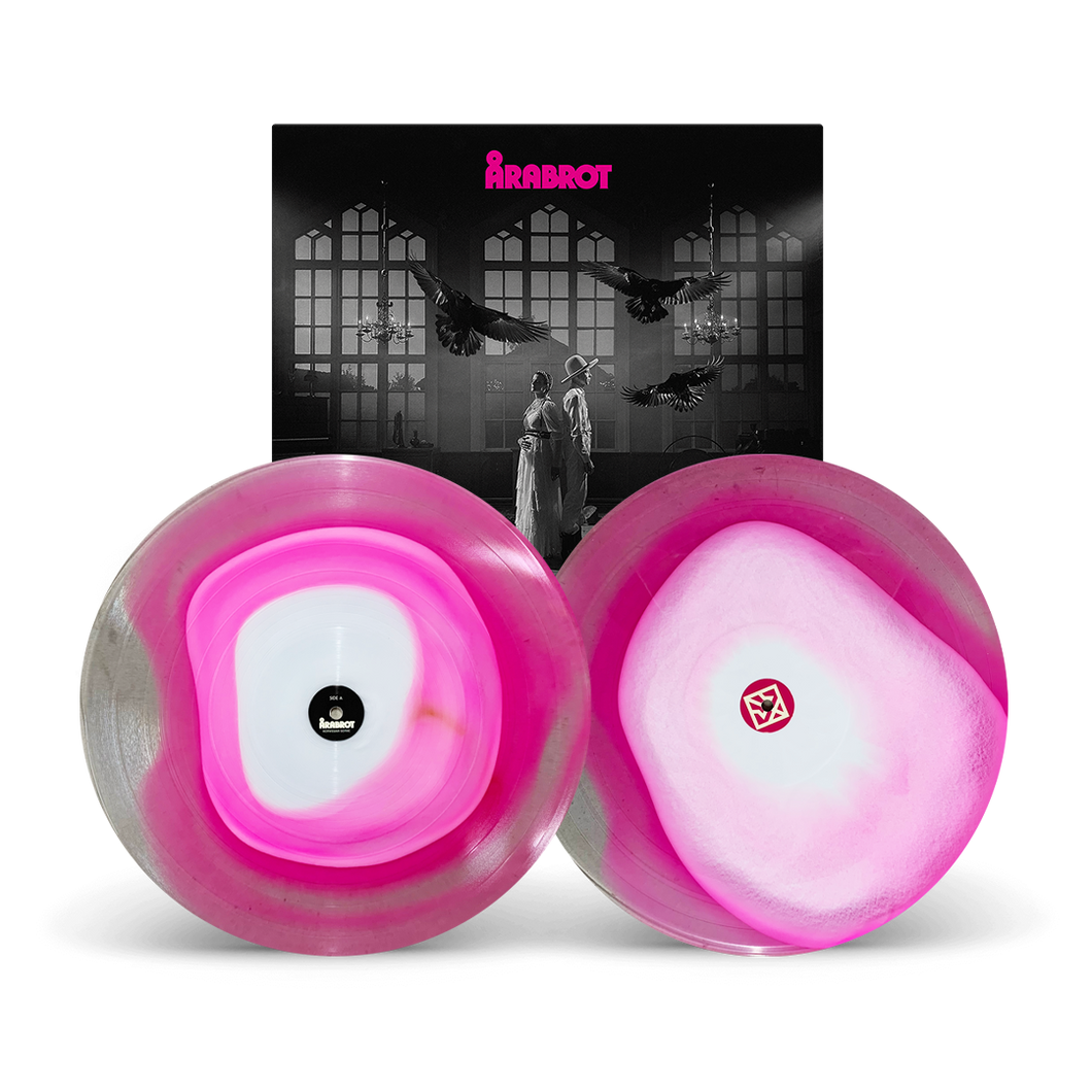 Norwegian Gothic Vinyl - Pink/White Merge